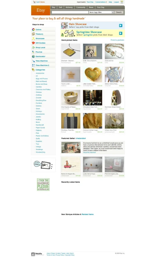 the website design for gold jewelry