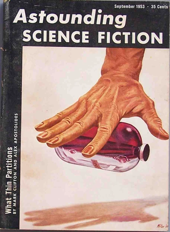 book cover featuring hand grabbing a bottle of liquid