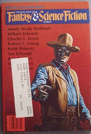 a book with an image of a man in cowboy gear