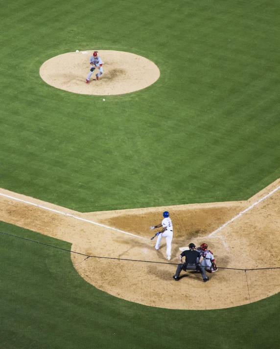 baseball batter, catcher and umpire during a game