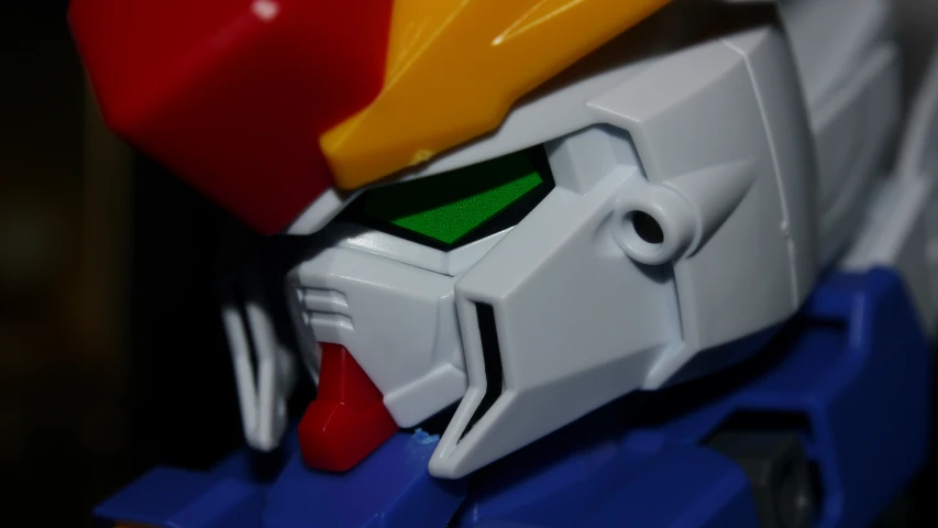 an action toy is close up with other toys in the background