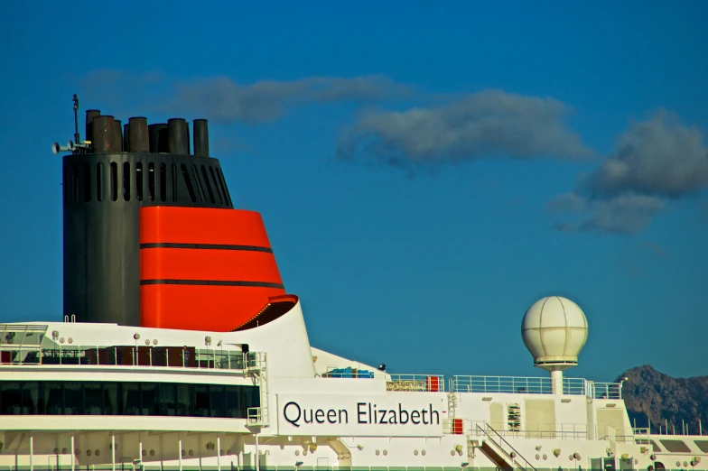 a large cruise ship sitting in the water