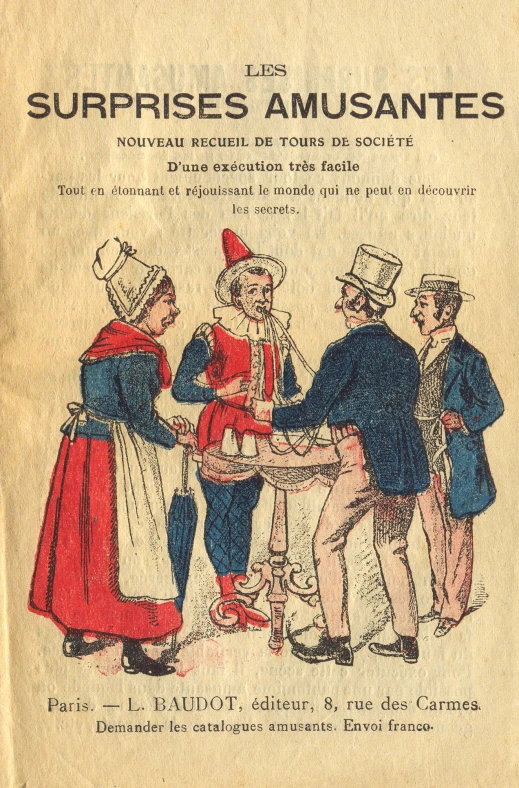 an old book cover showing an image of a man being offered as gifts