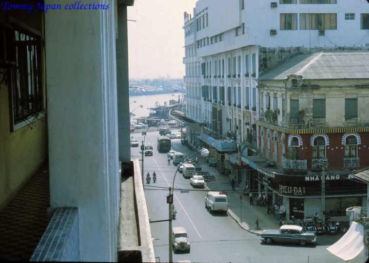 this is an image of a city street view