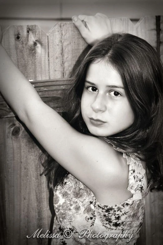 a beautiful young woman in a floral dress