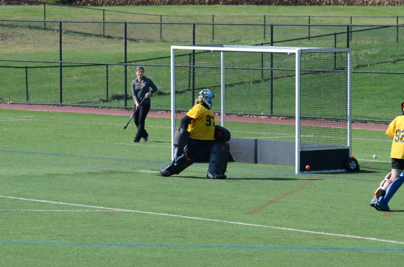 a soccer team practice their ball during an organized practice