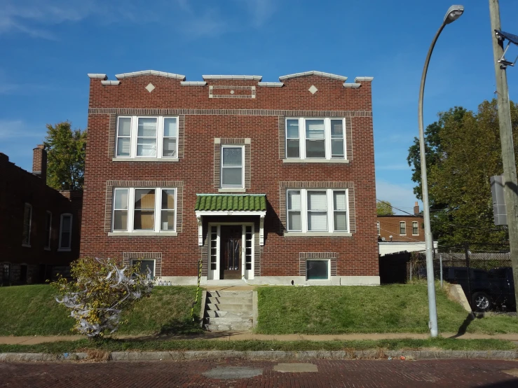 this old brick building is still standing today