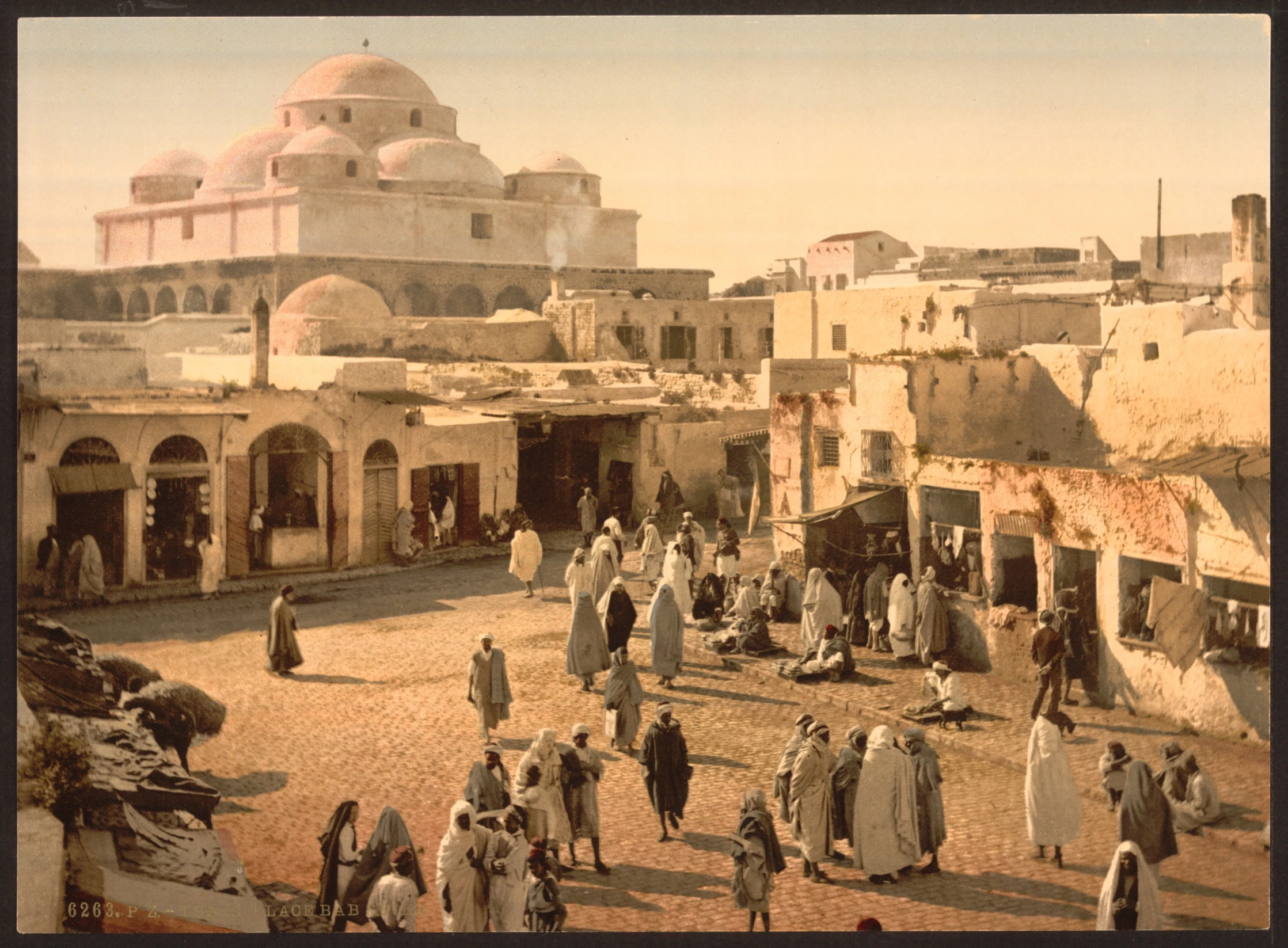 an image of a bunch of people on a street