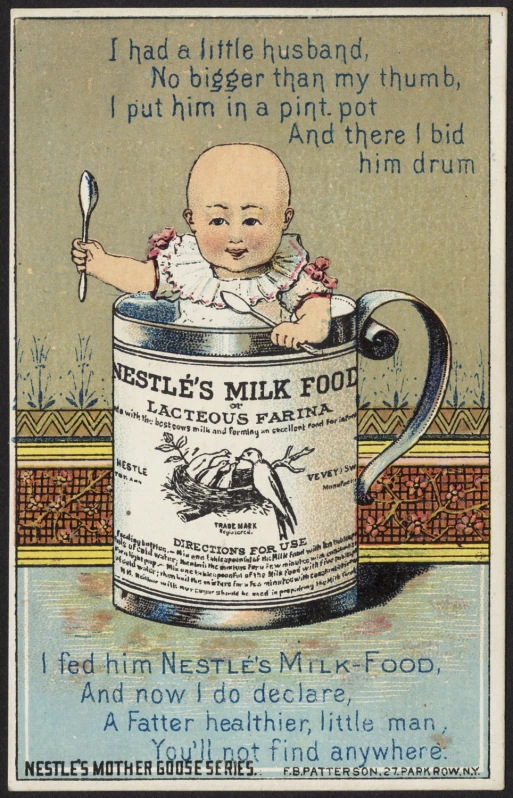 a baby sits in a large bucket with food