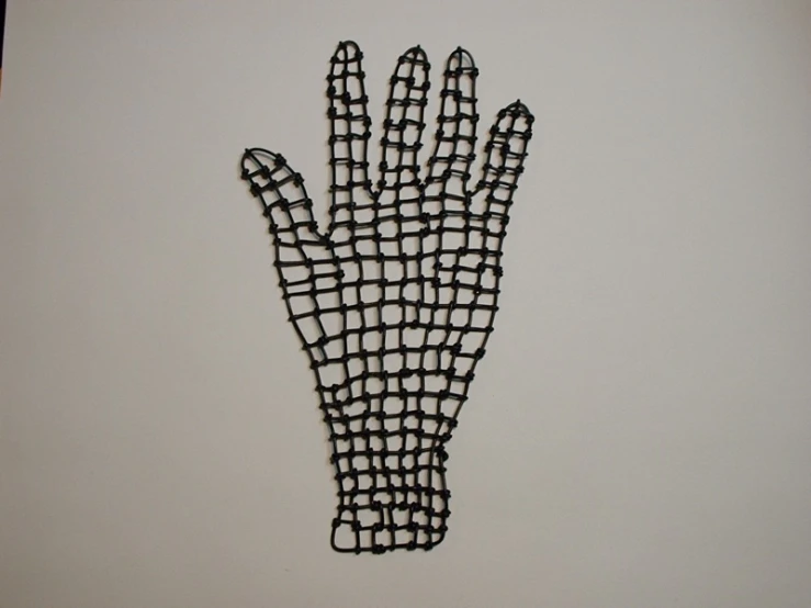 this is a piece of art that resembles a hand