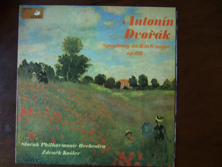 a book cover on the cover of a field with red flowers