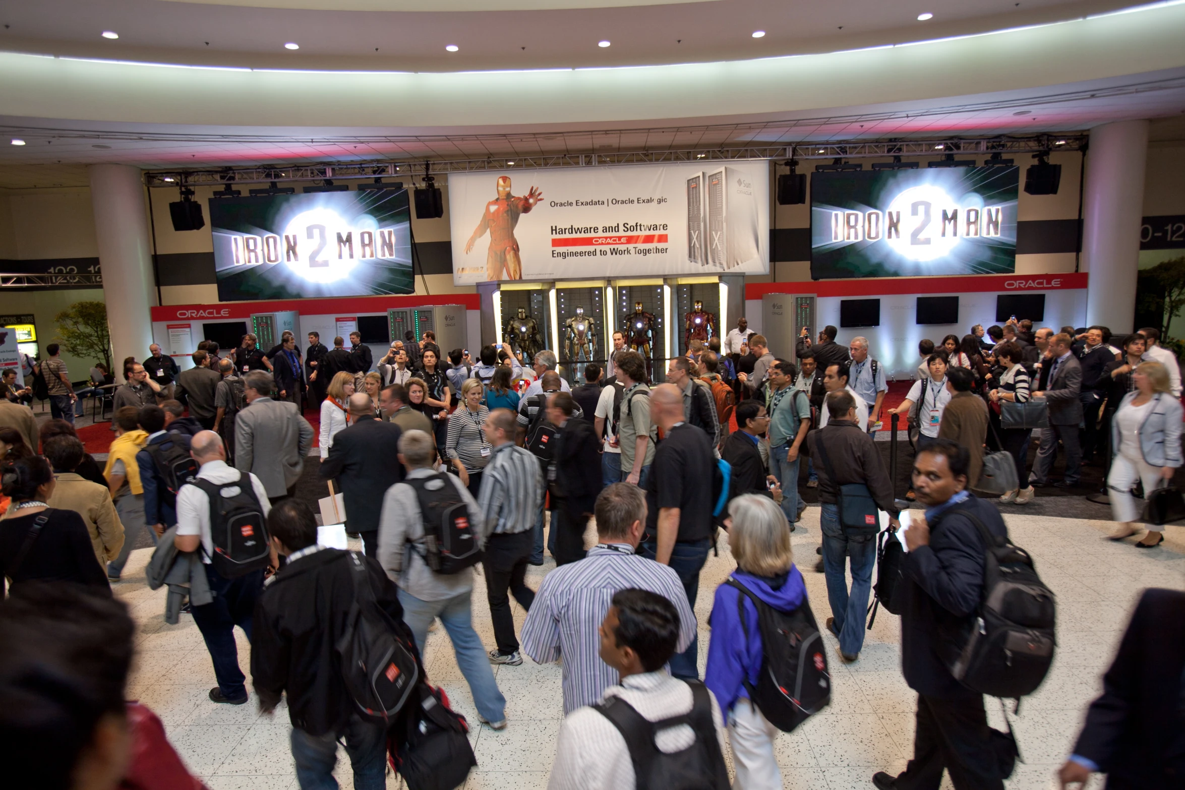 there are a lot of people at this mall