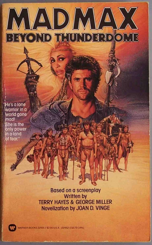 the movie poster for mad max beyond thunderdome