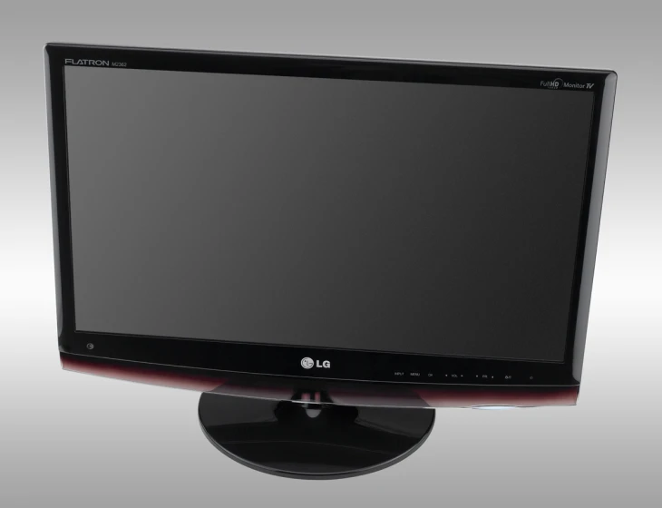 an image of a desktop computer monitor on a desk