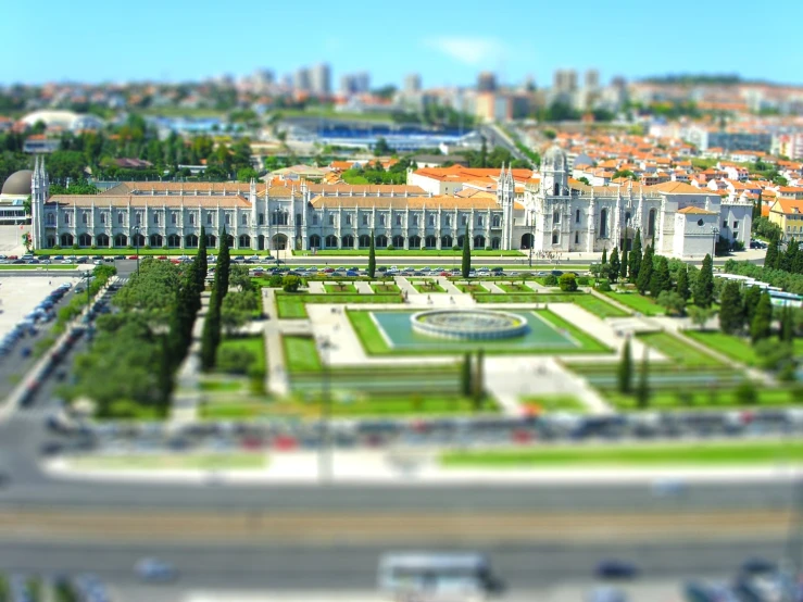 this is an overview of a view from atop the statue