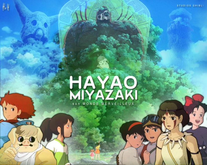 an anime movie with the title, hyao miyazaki for more than one