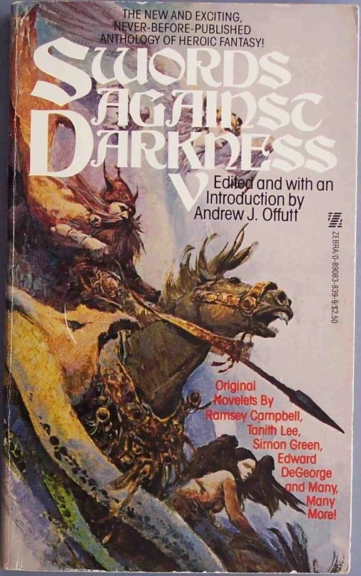 the cover of the book swords, swords, and darknesss