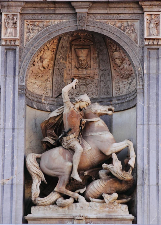 an image of two men riding on horses