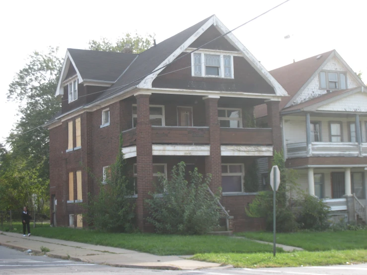 this old house looks very empty but no windows