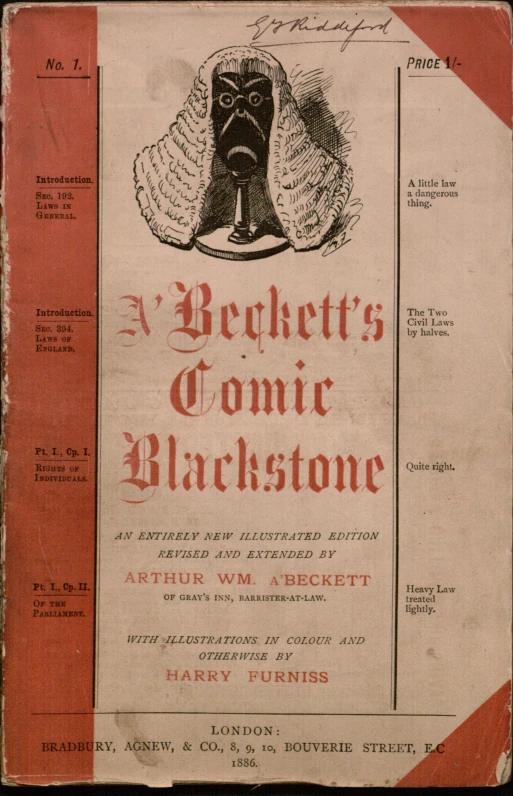 an old book with red trim features a title title for a behemits come blackstone