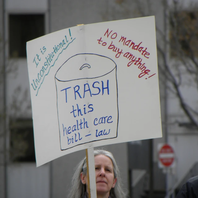 the sign on the street tells people to avoid trash