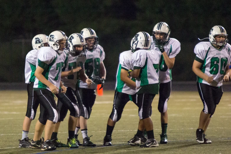 an image of an american football team playing