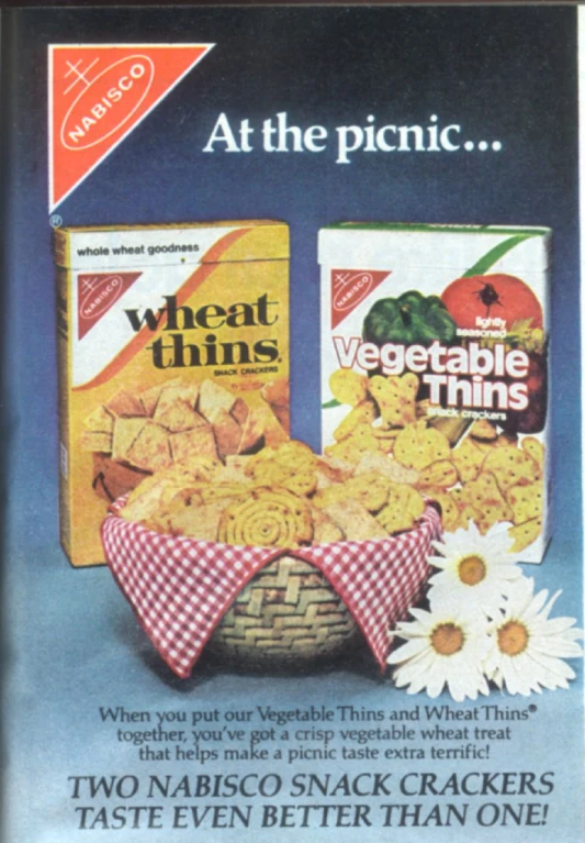 an advertit from a store advertising corn flakes