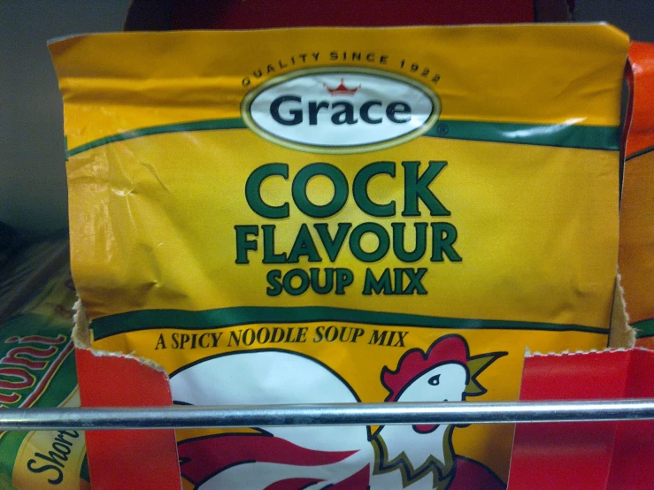 a couple of bags of cook flavored chicken soup