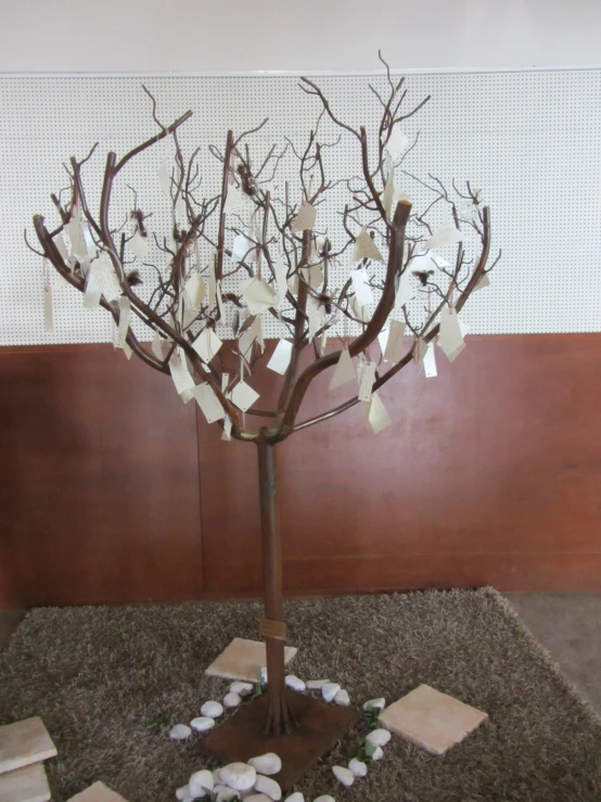 a tree is displayed with note notes and other things