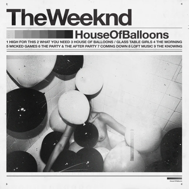 this is the back cover to the weeknd house of balloons