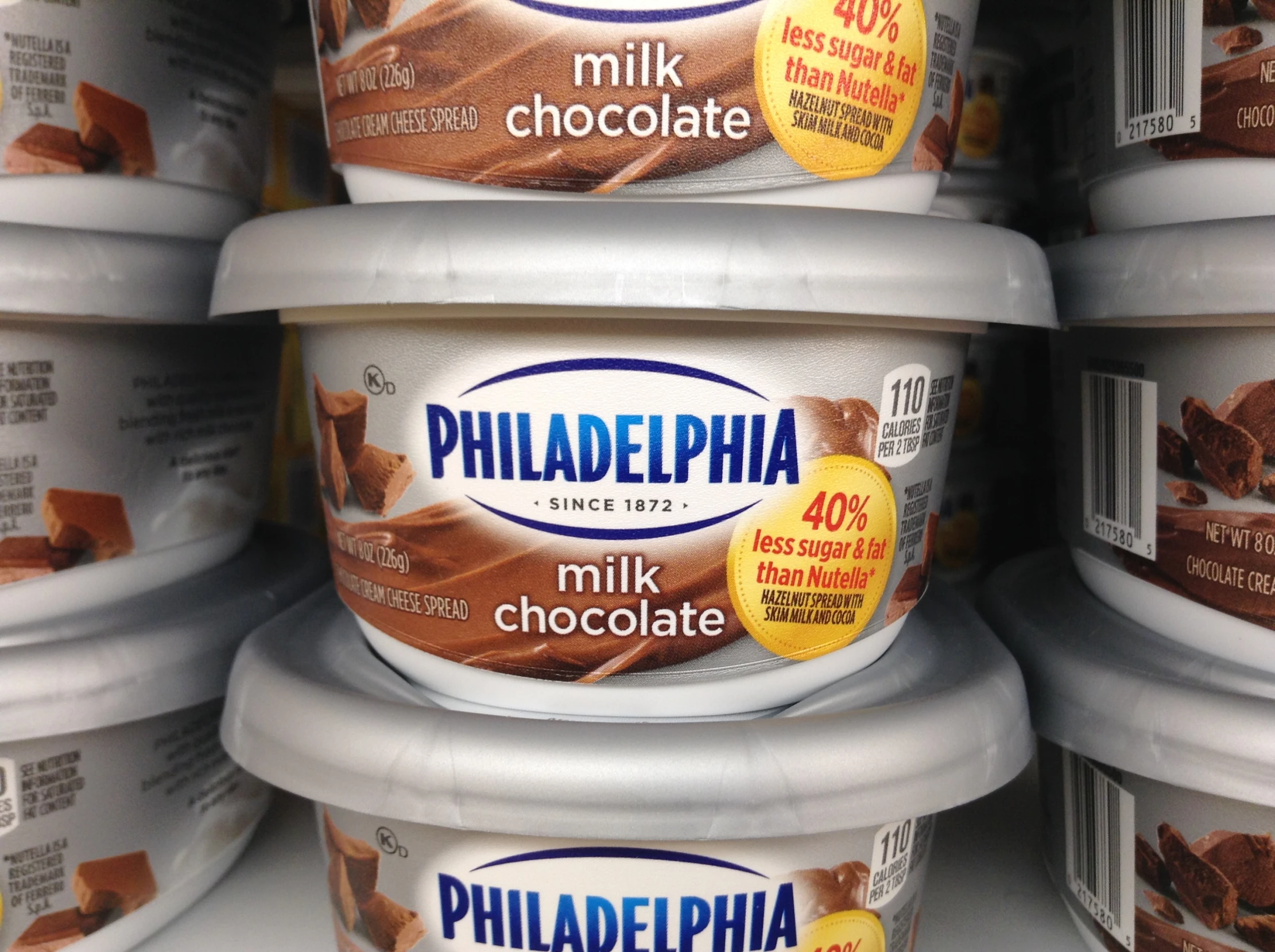 philadelphia ice cream on a store shelf