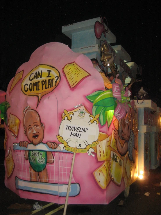 this strange, unusually decorated ice cream stand is meant to be fun