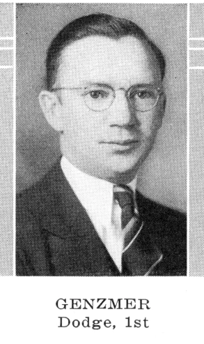 a black and white picture of a person with glasses
