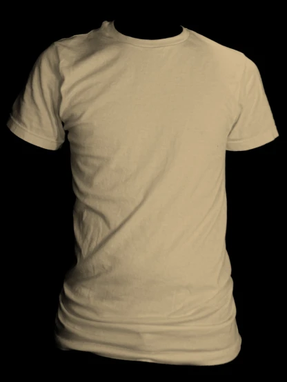 an old t - shirt with a white collar is shown