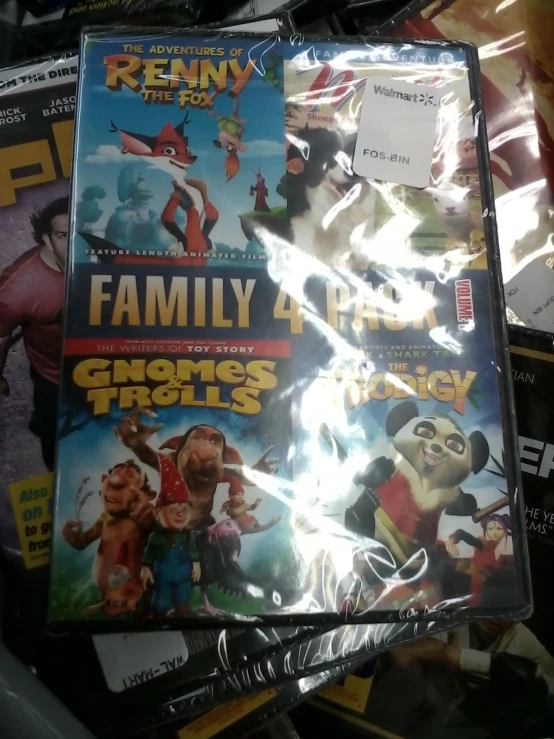 family man and the group's trots dvd with a plastic wrapper