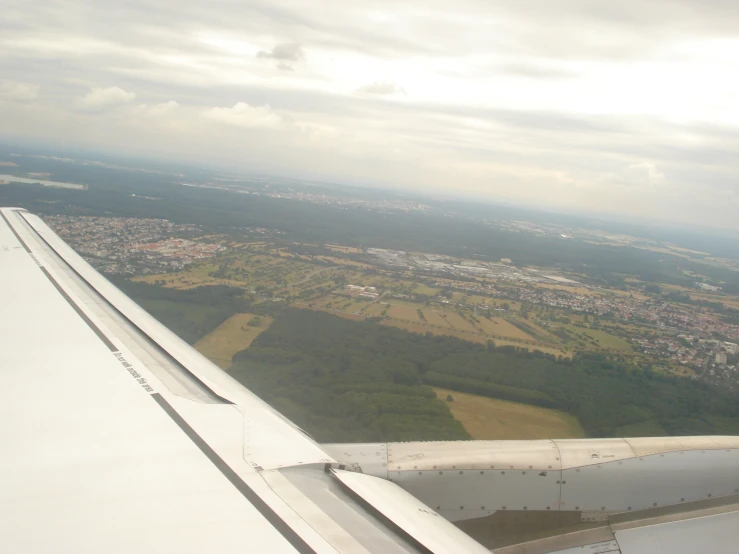 this looks like an aerial po, in the background is an overhead cityscape