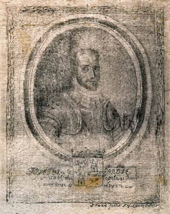 a picture of a man is displayed on an old paper