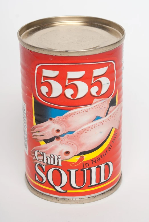 an old can of 525's shrimp sound