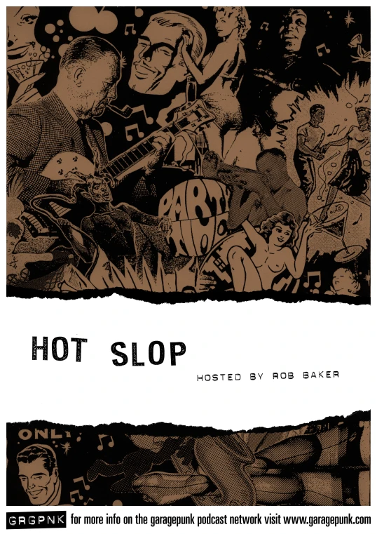 an advertit for the  slap newspaper in black and white