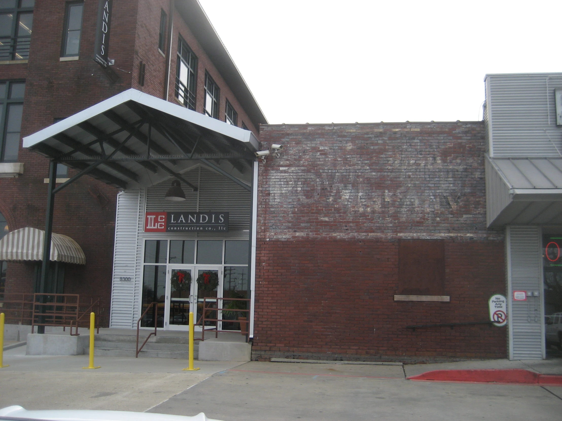 this is an old building with brick exterior