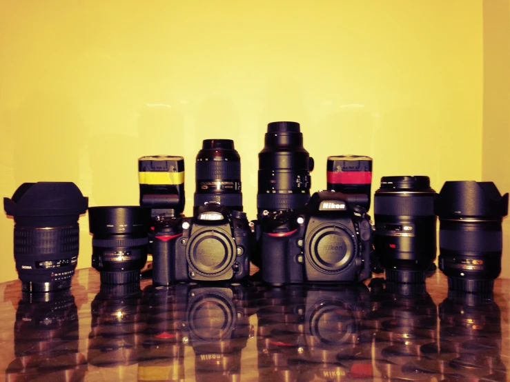 some very pretty cameras with big lens's