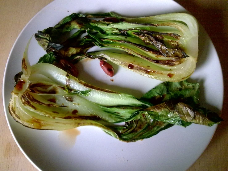 there is an arrangement of food on the plate