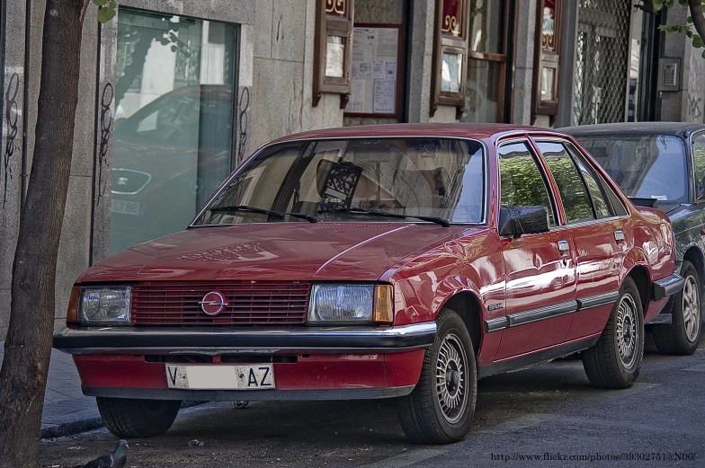 a car and another vehicle on a street corner