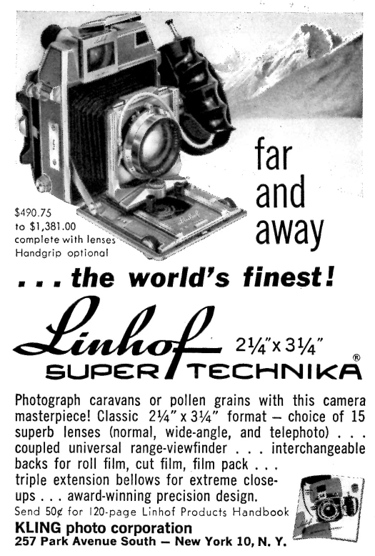 an advertit for a camera that has the words world's finest