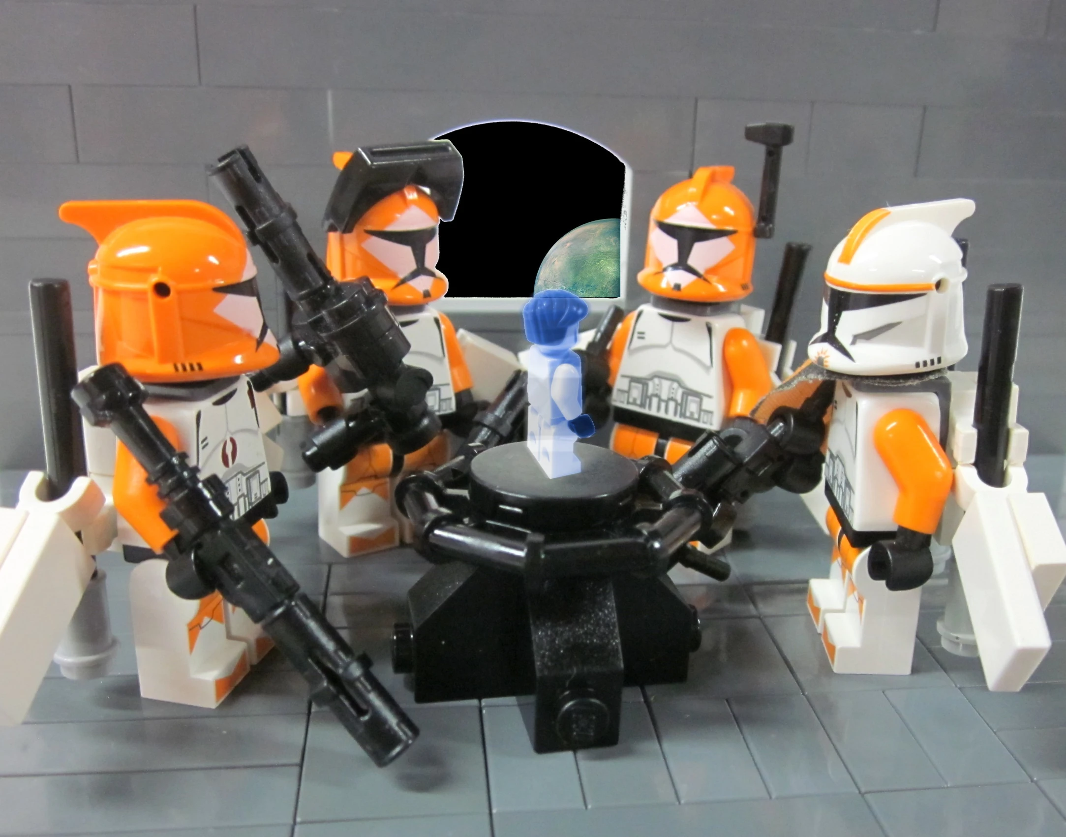 the star wars lego has been made to look like legos