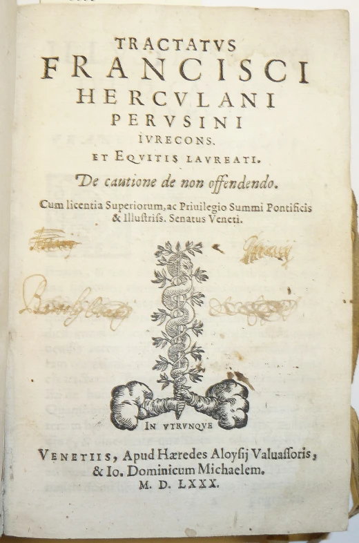the title page for a text book, written by franclus de savill, from france