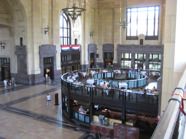 there are two large clock towers in this building