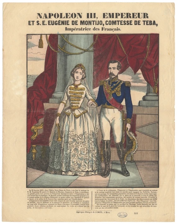 an illustration of the first french title in an article