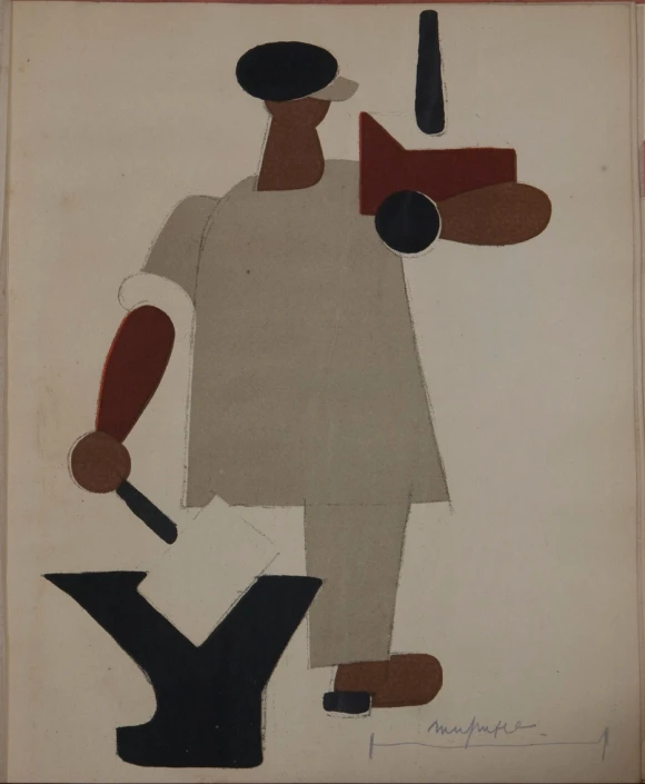 a painting of a person with a baseball bat