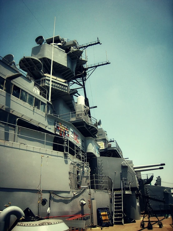 an aircraft being operated from the top of a ship